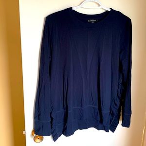 Stella & Dot Side Ruffle Long Sleeve